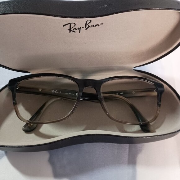 Ray-Ban Eyeglass Frames Authentic Unisex with Case Great Condition RB Glasses - Picture 1 of 5